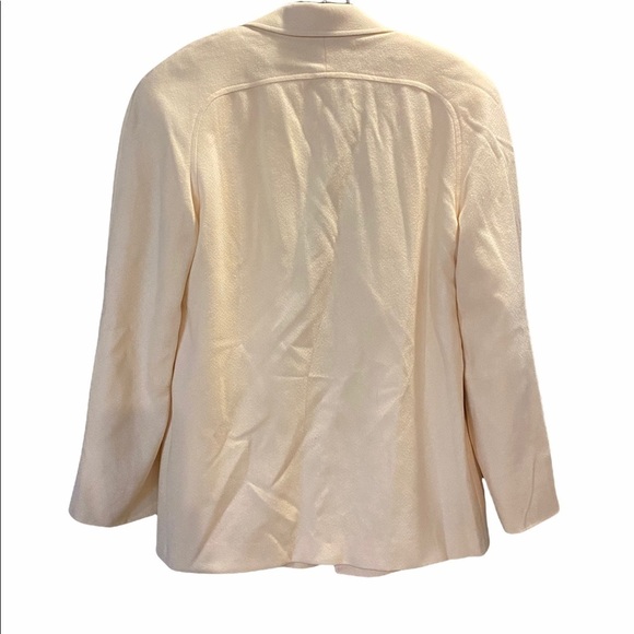 J.G Hook Vintage Wool Business Skirt Suit Cream - Picture 4 of 9